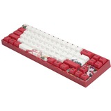 Ducky MIYA Pro Koi, toetsenbord Lichtrood/wit, US lay-out, Cherry MX Brown, 65%
