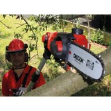 EINHELL Accu tuin-multitool GE-HC 18 Li T Solo stoksnoeizaag Rood, Accu en oplader niet inbegrepen