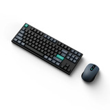 Keychron B33 Keyboard and BM25 Mouse Wireless Combo desktopset Zwart, US lay-out (QWERTY), Scissor switches, 80% (TKL)	, ABS, USB-C | 2.4 GHz | Bluetooth, 400-2400 Dpi