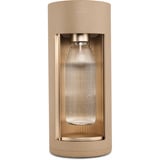 Mysoda Glassy Latte bruiswatertoestel Beige, Excl. CO2-gascilinder - met glazen fles