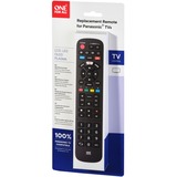 One for all Panasonic TV Replacement Remote afstandsbediening Zwart