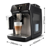 Philips 5500 series EP5549/70 Volautomatisch espressoapparaat volautomaat Zwart