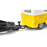 SIKU Super - VW T1 met aanhanger en VW Kever Modelvoertuig 