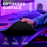 Trust GXT 759M XXL Gaming Muismat Oranje/paars