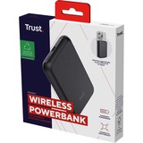 Trust Magno Draadloze magnetische powerbank van 5.000 mAh Zwart, 5.000 mAh