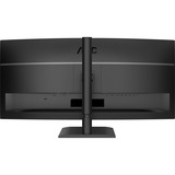 AOC CU34E4CV 34" Curved UltraWide monitor Zwart, 2x HDMI, DisplayPort, USB-A/B/C, RJ-45