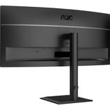 AOC  34" Curved UltraWide monitor Zwart