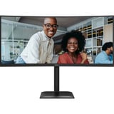 AOC  34" Curved UltraWide monitor Zwart