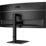 AOC  34" Curved UltraWide monitor Zwart