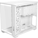 ASUS ASUS A32 PLUS TG ARGB WHITE midi tower behuizing Wit | 2x USB-A | 1x USB-C | RGB | Window