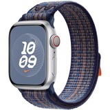 Apple Geweven sportbandje van Nike - Game Royal/oranje (41 mm) armband Blauw/oranje