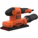 BLACK+DECKER 150W 1/3 vel vlakschuurmachine BEW220-QS Oranje/zwart