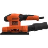 BLACK+DECKER 150W 1/3 vel vlakschuurmachine BEW220-QS Oranje/zwart