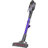 BLACK+DECKER 18V 4IN1 PowerSeries Extreme PET steelstofzuiger + 12V PET Kruimeldief met dierenborstel Bundel Grijs/paars