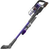BLACK+DECKER 18V 4IN1 PowerSeries Extreme PET steelstofzuiger + 12V PET Kruimeldief met dierenborstel Bundel Grijs/paars
