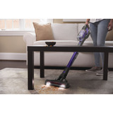 BLACK+DECKER 18V 4IN1 PowerSeries Extreme PET steelstofzuiger + 12V PET Kruimeldief met dierenborstel Bundel Grijs/paars