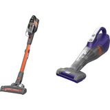 BLACK+DECKER 18V 4IN1 PowerSeries Extreme steelstofzuiger + 12V PET Kruimeldief met dierenborstel Bundel Grijs/oranje