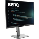 BenQ RD280UG Programming monitor 28.2" 4K Ultra HD Zilver, 1x DisplayPort, 1x HDMI, 3x USB-C, 2x USB-A, 120 Hz