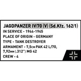 COBI Historical Collection - Jagdpanzer IV/70 (V) (Sd.Kfz.162/1) Constructiespeelgoed Schaal 1:28