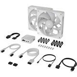 Corsair iCUE LINK RX140 MAX RGB 140mm PWM Thick Fans Starter Kit case fans Wit, 2 stuks, 140 x 140 x 30 mm