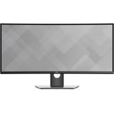 Dell U3417W Refurbished 34" Curved UltraWide monitor Zwart, 2x HDMI, 1x DisplayPort, 1x mini-DisplayPort, USB-A, USB-C 