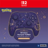 HORI Wireless HORIPAD Turbo - Umbreon and Espeon gamepad Donkerpaars/goud, Nintendo Switch 2, Nintendo Switch, Nintendo Switch – OLED-Model, Nintendo Switch Lite, Bluetooth 5.0