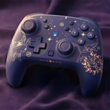 HORI Wireless HORIPAD Turbo - Umbreon and Espeon gamepad Donkerpaars/goud, Nintendo Switch 2, Nintendo Switch, Nintendo Switch – OLED-Model, Nintendo Switch Lite, Bluetooth 5.0