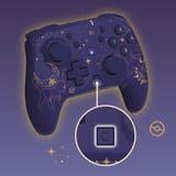 HORI Wireless HORIPAD Turbo - Umbreon and Espeon gamepad Donkerpaars/goud, Nintendo Switch 2, Nintendo Switch, Nintendo Switch – OLED-Model, Nintendo Switch Lite, Bluetooth 5.0