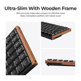 Keychron K3 Ultra 8K Wireless Custom Mechanical Keyboard Zwart, US lay-out (QWERTY), Keychron Milk POM Banana, 75%, RGB leds, LSA Double-shot PBT, USB-C | 2.4 GHz | Bluetooth 5.2