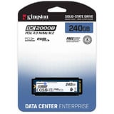 Kingston DC2000B 240 GB SSD PCIe 4.0 x4, NVMe, M.2 2280, ohne Heatsink