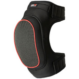 Kneetek SAFETEK KevSafeSoft kniebescherming Zwart/rood