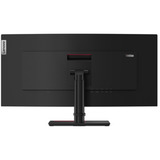 Lenovo ThinkVision T34w-20 Refurbished 34" Curved UltraWide monitor Zwart, 1x HDMI, 1x DisplayPort, USB-A, USB-C 