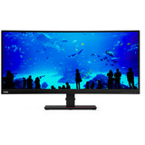 Lenovo  34" Curved UltraWide monitor Zwart