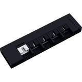 Lian Li Rotational Shift 1000G + Hub modulaire 1000 watt voeding  Zwart, 1x 12V-2x6, 4x PCIe, 4x USB-header hub