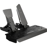 MOZA RS V2 stuurwiel + R12 V2 stuurbasis + SR-P Pedal Set (Throttle + Brake) Bundel Zwart, Basis, stuur en pedalen