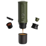 OutIn Nano Portable Espresso Machine - Forest Green espressomachine Groen, 80 ml, USB-C