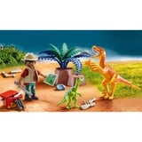 PLAYMOBIL Dinos - Onderzoeker en Dino Koffer Constructiespeelgoed 70108