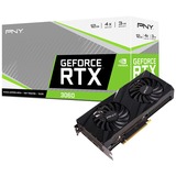 PNY GeForce RTX 3060 12GB VERTO Dual Fan LHR grafische kaart Lite Hash Rate, 3x DisplayPort, 1x HDMI