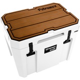 Petromax Adhesive Pad (kx25-padw-l) voor Petromax Koelbox kx25 afdekking bruin, Zelfklevende plaat | Met lijnen en Petromaxlogo