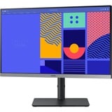 SAMSUNG LS24C432GAUXEN 24" monitor Zwart, 100Hz, Display Port, HDMI, VGA, USB, AMD Free-Sync