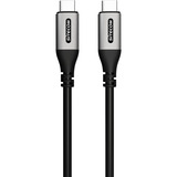 Sitecom USB-C naar USB-C 240 Watt Power kabel Zwart, 1 meter