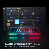 SteelSeries Apex Pro Mini Gen 3 RGB mechanisch gaming toetsenbord Zwart, US lay-out (QWERTY), SteelSeries OmniPoint 3.0, 60%, Double-shot PBT