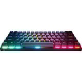 SteelSeries Apex Pro Mini Gen 3, gaming toetsenbord Zwart, US lay-out, SteelSeries OmniPoint 3.0, 60%, RGB leds, Double Shot PBT Keycaps
