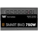 Thermaltake Smart BM3 Bronze 750W voeding  Zwart, 4x PCIe, 1x 12VHPWR, Kabel management