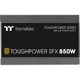 Thermaltake Toughpower SFX 850W voeding  Zwart, 2x PCIe, Kabel-Management