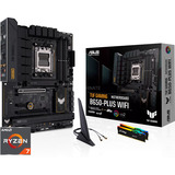 ALTERNATE Upgrade Kit TUF Gaming B650-PLUS WIFI + Ryzen 7 9800X3D + 32 GB Zwart/lichtoranje, Moederbord, CPU, Geheugen