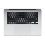 Apple MacBook Air 15 (MQKR3N/A) 15.3" laptop Zilver | M2 | 10-Core GPU | 8 GB | 256 GB SSD