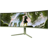Arozzi Nova Curved 49" UltraWide gaming monitor Groen, 165 Hz, 1x DisplayPort, 2x HDMI, 1x USB-C, Audio, Adaptive Sync