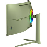 Arozzi Nova Curved 49" UltraWide gaming monitor Groen, 165 Hz, 1x DisplayPort, 2x HDMI, 1x USB-C, Audio, Adaptive Sync