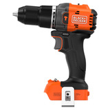 BLACK+DECKER 18V Brushless accuschroefklopboormachine klopboorschroevendraaier Zwart/oranje, Accu en oplader niet inbegrepen